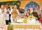 बसना मंडी प्रांगण में भागवत कथा का आयोजन, विधायक संपत अग्रवाल भक्ति रस में हुए भावविभोर