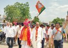 पीएम मोदी के 12 वर्ष पूर्ण होने पर कन्नौद में जनसंपर्क अभियान, विधायक आशीष शर्मा ने किया नेतृत्व