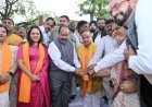 खम्हारडीह में 2500 किलोलीटर पानी टंकी का भूमिपूजन, 2500 घरों को मिलेगा स्वच्छ पेयजल