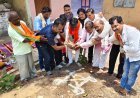 यादव समाज सामुदायिक भवन के विस्तार के लिए विधायक निधि से 15 लाख स्वीकृत, भूमिपूजन संपन्न