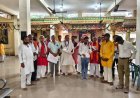 तिल्दा नेवरा पहुंचे आचार्य सोमेंद्र महाराज, गौ सम्मान आह्वान अभियान के दूसरे चरण की तैयारियों पर दिया जोर