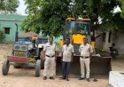 नहर क्षेत्र में अवैध मुरुम उत्खनन पर कार्रवाई, जेसीबी और ट्रैक्टर-ट्रॉली जब्त
