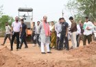 रायगढ़ में 91 करोड़ की लागत से बन रहा इंटिग्रेटेड स्पोर्ट्स कॉम्प्लेक्स, अरुण साव ने किया निरीक्षण