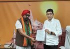 नगरी को नगर पालिका का दर्जा देने और फोरलेन निर्माण की मांग, प्रभारी मंत्री से मिले बलजीत छाबड़ा