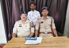 जांजगीर कोतवाली पुलिस की कार्रवाई, चाकू लहराकर लोगों को डराने वाला आरोपी गिरफ्तार