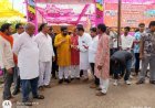 परासिया में सिद्धिविनायक मंदिर से निकली भव्य शोभायात्रा, नगर भ्रमण में उमड़ा श्रद्धालुओं का सैलाब