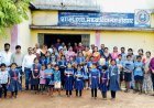 शेरपार में हर्षोल्लास के साथ मनाया गया शाला प्रवेश उत्सव, नए निर्माण कार्यों की हुई घोषणा