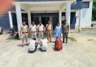 प्रेम प्रसंग में पत्नी ने रची पति की हत्या की साजिश, पुलिस ने तीन आरोपियों को किया गिरफ्तार