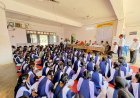 शासकीय उच्चतर माध्यमिक विद्यालय सांकरा में हर्षोल्लास के साथ मनाया गया शाला प्रवेशोत्सव
