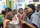 बीजापुर में एनआरसी और आंगनबाड़ी पहुंचीं लक्ष्मी राजवाड़े, कुपोषण मुक्त छत्तीसगढ़ अभियान को दिया बल