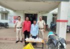 चकरभाठा पुलिस की कार्रवाई, 22 लीटर महुआ शराब के साथ दो आरोपी गिरफ्तार