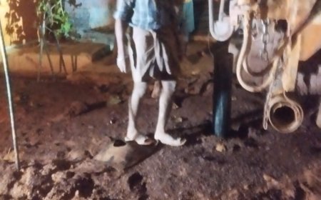 कवर्धा में सड़क पर बोर खनन को लेकर विवाद, वार्ड 09 के निवासियों ने जताया विरोध