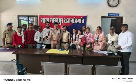 बसंतपुर पुलिस की बड़ी सफलता: CEIR पोर्टल की मदद से 18 गुम मोबाइल बरामद, मालिकों को लौटाए