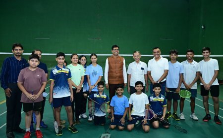 युवा खिलाड़ियों को बेहतर मंच और आधुनिक सुविधाएं मिलेंगी: वित्त मंत्री ओ.पी. चौधरी