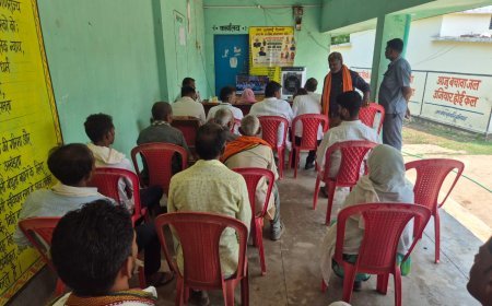 चितरंगी में ‘मन की बात’ का सामूहिक श्रवण, किसानों और बूथ समितियों ने सुने प्रधानमंत्री के विचार