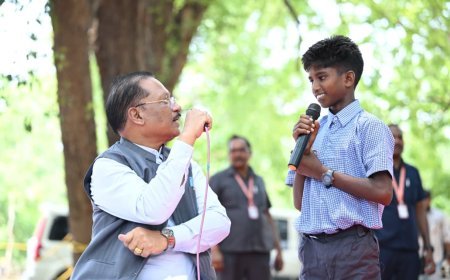 कभी गोलियों की गूंज, अब बच्चों के सपनों की आवाज: कोण्डापल्ली स्कूल पहुंचे मुख्यमंत्री विष्णु देव साय