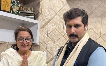 सिंधी अकादमी अध्यक्ष सुषमा जेठानी ने अमित चिमनानी से की मुलाकात, आगामी गतिविधियों पर हुई चर्चा