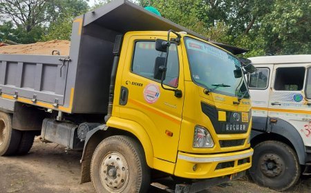 अवैध रेत परिवहन पर बड़ी कार्रवाई, रेत लदा टिपर जब्त; कर्मचारी से मारपीट मामले में भी एफआईआर दर्ज
