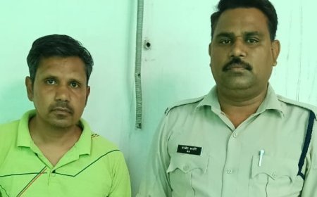 शराब पीने के लिए पैसे नहीं देने पर युवक से मारपीट, मल्हार पुलिस ने आरोपी को किया गिरफ्तार