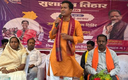 सुशासन तिहार में जनता से सीधे जुड़े सांसद राधेश्याम राठिया, समस्याओं के त्वरित समाधान पर दिया जोर