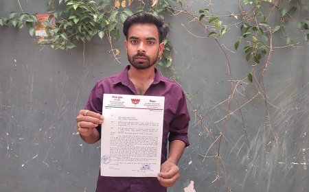 बलरामपुर में पत्रकार पर रंगदारी मांगने का आरोप, जनप्रतिनिधि ने जांच और कार्रवाई की मांग की
