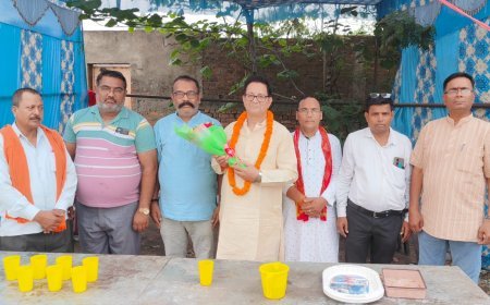 नवतपा में मानव सेवा का अनूठा उदाहरण, बिप्र परिवार के 9 दिवसीय प्याऊ एवं शीतल पेय वितरण अभियान का हुआ समापन