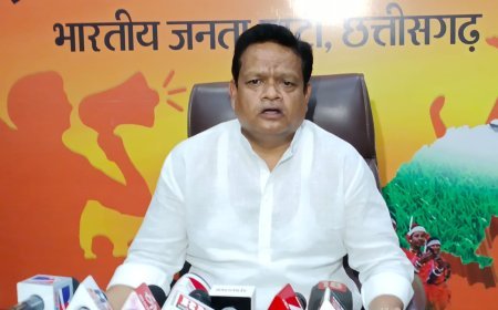 बस्तर में शांति और विकास से कांग्रेस परेशान, भाजपा ने लगाया अर्बन नक्सलवाद को बढ़ावा देने का आरोप