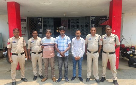 ऑपरेशन आघात में रायगढ़ पुलिस की बड़ी कार्रवाई, 300 किलो गांजा के साथ 3 तस्कर गिरफ्तार, 1.86 करोड़ की संपत्ति जब्त