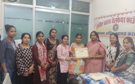 शक्ति बाला वेलफेयर फाउंडेशन ने महिलाओं को आत्मनिर्भर बनाने की दिशा में बढ़ाया कदम, दो माह का सिलाई प्रशिक्षण शिविर संपन्न