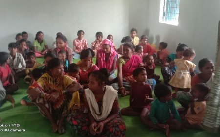 धुर नक्सल क्षेत्र मासापारा में विकास की नई शुरुआत, आंगनबाड़ी केंद्र के उद्घाटन से ग्रामीणों में उत्साह