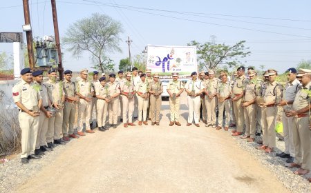 विश्व पर्यावरण दिवस पर बेमेतरा पुलिस लाइन में ‘एक पेड़ माँ के नाम’ अभियान के तहत पौधारोपण