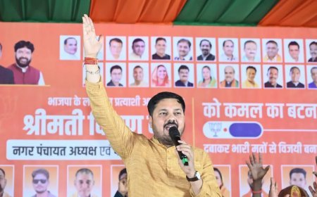 अनुज शर्मा का चला जादू, बम्हनीडीह और सहसपुर लोहारा में भाजपा प्रत्याशियों की प्रचंड जीत