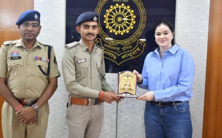 ‘एक भारत-श्रेष्ठ भारत’ कार्यक्रम के तहत गुजरात पुलिस का राजनांदगांव रेंज भ्रमण संपन्न