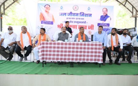 उप मुख्यमंत्री अरुण साव ने दंतेवाड़ा में विकास कार्यों का निरीक्षण किया, जावंगा कॉलेज और जल जीवन मिशन की समीक्षा
