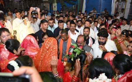 किरंदुल में कर्मा महोत्सव में शामिल हुए अरुण साव, भव्य तैलीय सदन का किया लोकार्पण