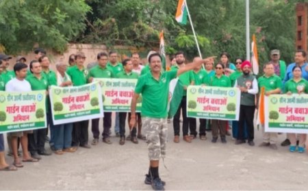 पर्यावरण संरक्षण में उत्कृष्ट योगदान के लिए अमिताभ दुबे को मिला ‘पर्यावरण रत्न सम्मान-2026’