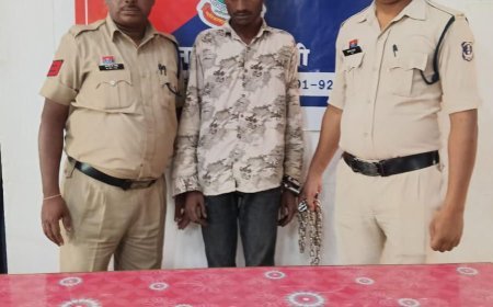 चिखली में चाकू लहराकर लोगों को धमकाने वाला युवक गिरफ्तार, आर्म्स एक्ट के तहत कार्रवाई