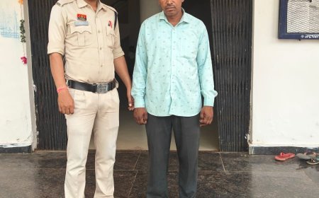 गैंदाटोला में अवैध शराब बिक्री पर कार्रवाई, 20 पोवा देशी शराब के साथ आरोपी गिरफ्तार