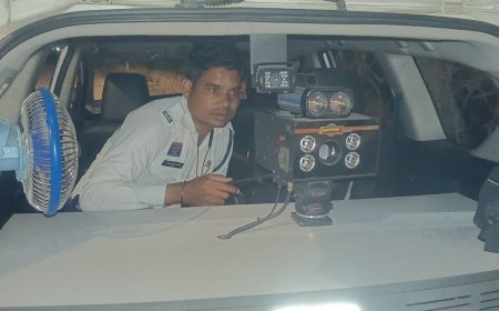 तेज रफ्तार और लापरवाह ड्राइविंग पर बिलासपुर यातायात पुलिस की सख्ती, 5 माह में 14,372 चालकों को नोटिस