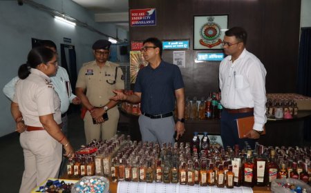 ऑपरेशन आघात में बड़ी सफलता, रायगढ़ में नकली शराब के संगठित नेटवर्क का भंडाफोड़