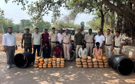 बालोद में 72 किलो से अधिक गांजा जब्त, डौण्डीलोहारा पुलिस ने 5 तस्करों को दबोचा