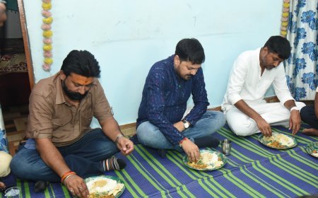 घर-घर चलो महासंपर्क अभियान में ग्रामीणों के बीच पहुंचे विधायक अनुज शर्मा, मुर्रा, देवरी और अकोली में किया जनसंवाद