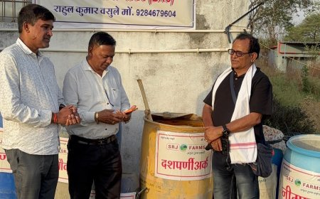 छिंदवाड़ा में गो आधारित जैविक खेती मॉडल ने खींचा ध्यान, भोपाल से पहुंचे विशेषज्ञ ने की सराहना
