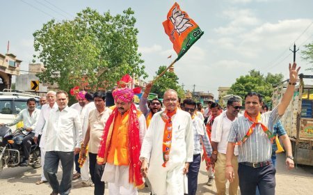 पीएम मोदी के 12 वर्ष पूर्ण होने पर कन्नौद में जनसंपर्क अभियान, विधायक आशीष शर्मा ने किया नेतृत्व