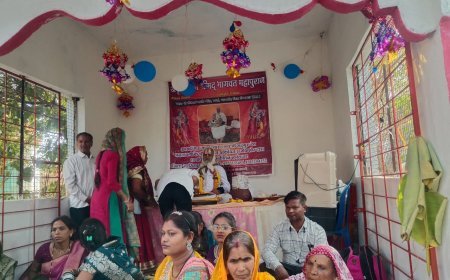 पथरई आश्रम में 24 घंटे का सीताराम अखंड कीर्तन, भक्ति में डूबे श्रद्धालु