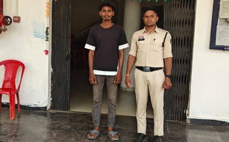शांति भंग करने के आरोप में युवक गिरफ्तार, गैंदाटोला पुलिस ने की कार्रवाई