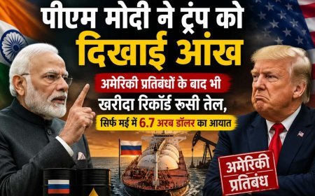 रूस से तेल खरीद पर भारत अडिग, मई में 6.7 अरब डॉलर का रिकॉर्ड आयात