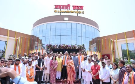 रायपुर पश्चिम को 1.20 करोड़ रुपये की विकास सौगात, महतारी सदन और महिला योग भवन का लोकार्पण