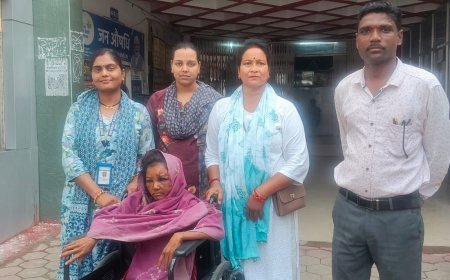 गंभीर रूप से घायल असहाय महिला को मिला समय पर उपचार, जिला विधिक सेवा प्राधिकरण की मानवीय पहल बनी मिसाल