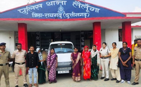 रायगढ़ पुलिस ने झपटमार और पॉकेटमार गिरोह का किया भंडाफोड़, छह आरोपी गिरफ्तार